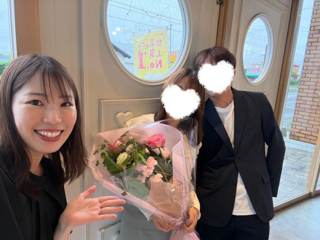先月３名の華みらい会員様がご成婚されました💓